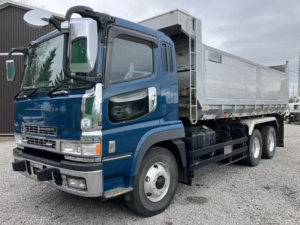 三菱 スーパーグレート 大型 ダンプ 土砂禁 ベッド の中古トラック【車両No.185905】