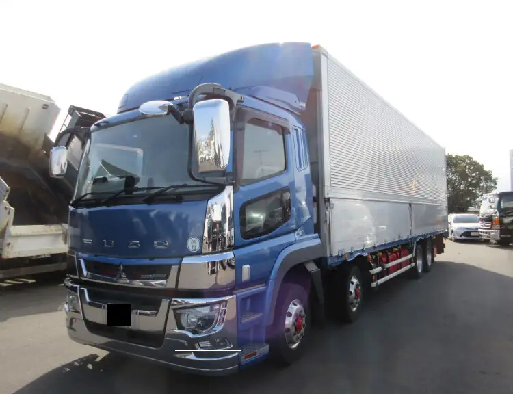 三菱 スーパーグレート 大型 ウイング エアサス ベッド の中古トラック【車両No.185980】
