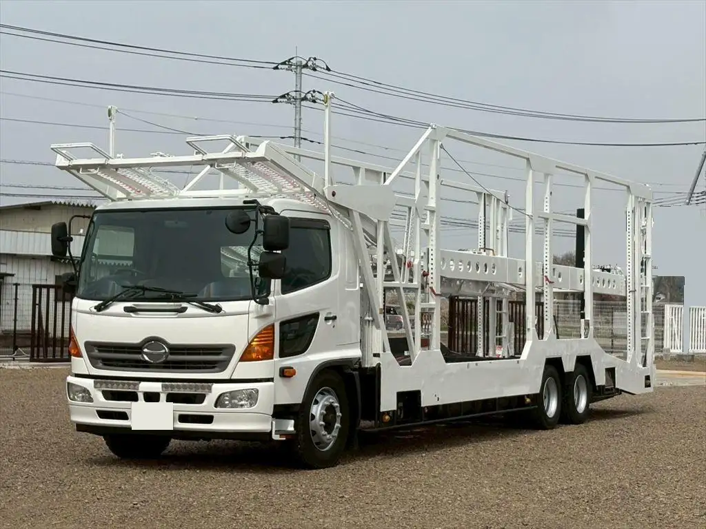 日野 レンジャー 中型/増トン 車両重機運搬 ベッド LDG-GK8JWAA の中古トラック【車両No.185986】