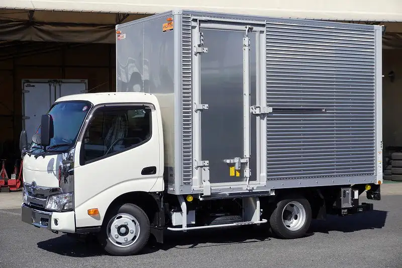 日野 デュトロ 小型 アルミバン パワーゲート サイドドア の中古トラック【車両No.185869】