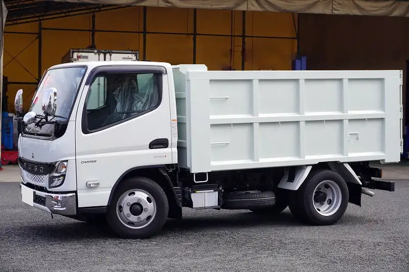 三菱 キャンター 小型 ダンプ 土砂禁 強化 の中古トラック【車両No.185870】