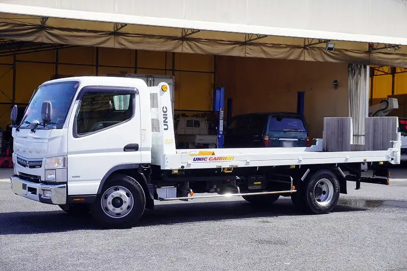 三菱 キャンター 小型 車両重機運搬 ラジコン ウインチ の中古トラック【車両No.185859】