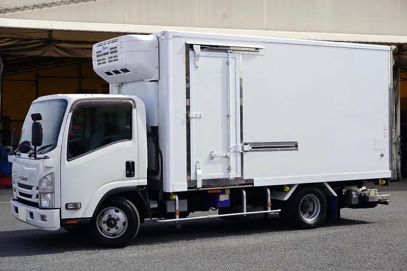 いすゞ エルフ 小型 冷凍冷蔵 低温 パワーゲート の中古トラック【車両No.185929】