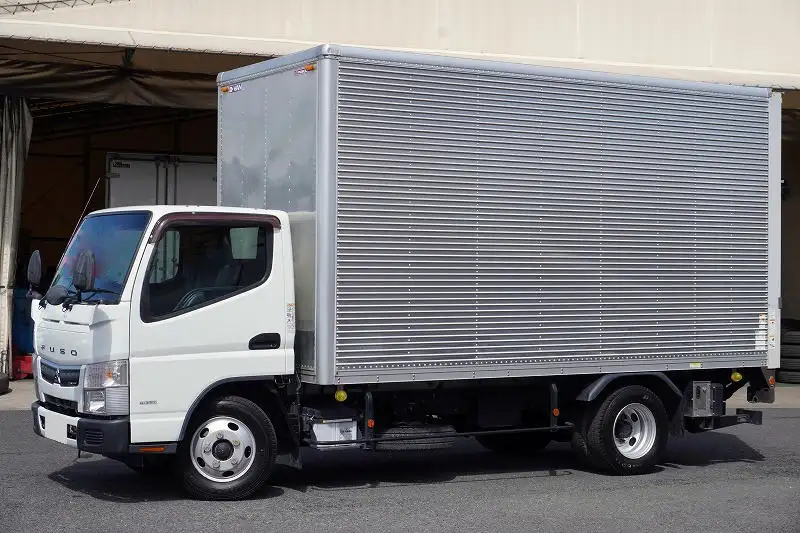 三菱 キャンター 小型 アルミバン パワーゲート TPG-FEA50 の中古トラック【車両No.185862】