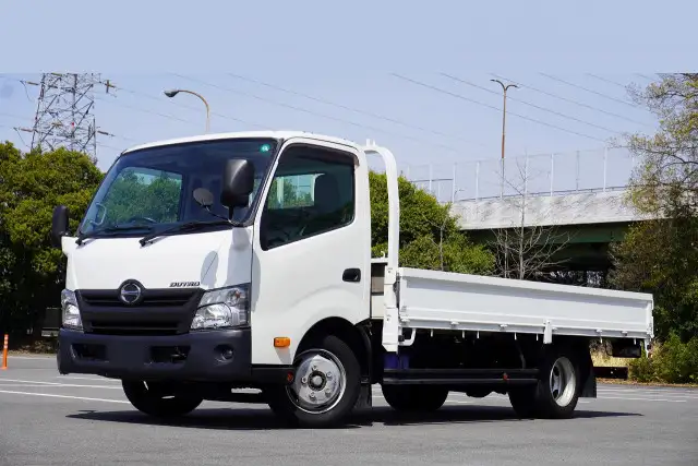 日野 デュトロ 小型 平ボディ 床鉄板 TKG-XZU710M の中古トラック【車両No.186007】