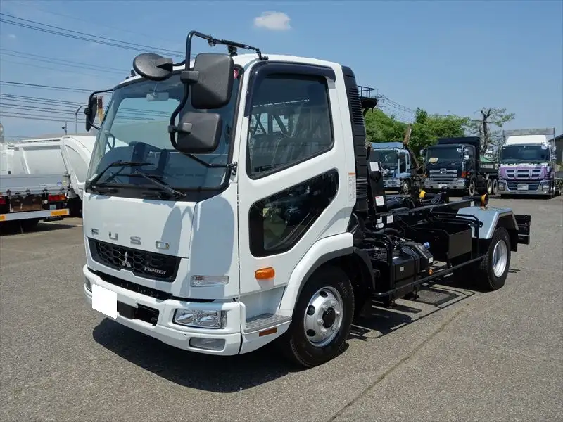 三菱 ファイター 中型/増トン アームロール ツインホイスト 2KG-FK72F の中古トラック【車両No.186012】