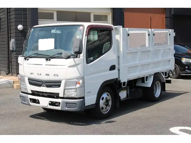 三菱 キャンター 小型 ダンプ 土砂禁  の中古トラック【車両No.185955】