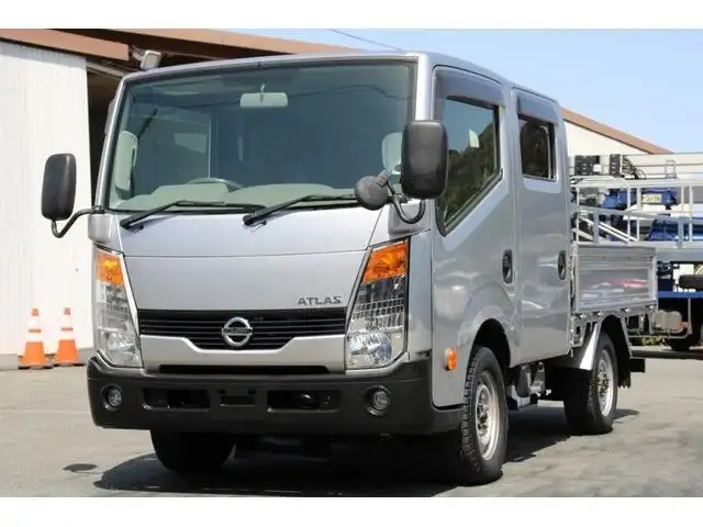 日産 アトラス 小型 平ボディ Wキャブ 床鉄板 の中古トラック【車両No.186053】