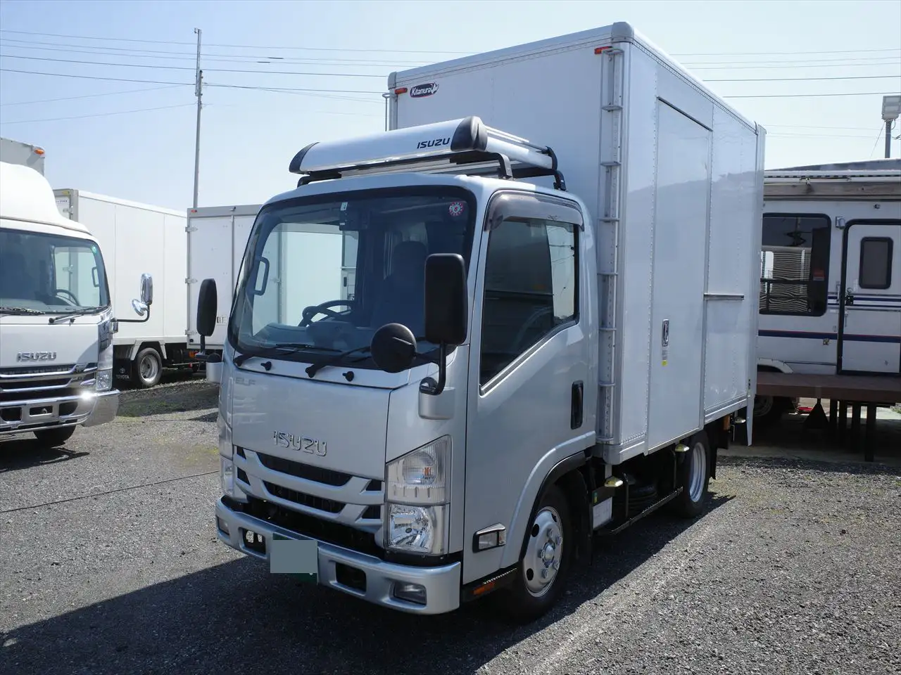 いすゞ エルフ 小型 アルミバン パワーゲート サイドドア の中古トラック【車両No.186081】