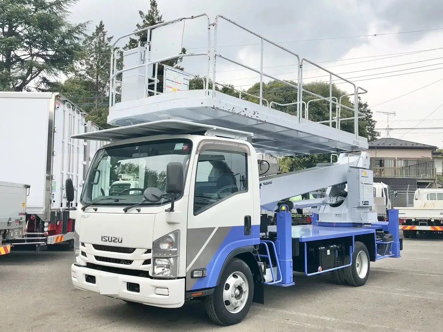 いすゞ エルフ 小型 高所・建柱車 高所作業車 TPG-NPR85N の中古トラック【車両No.186062】