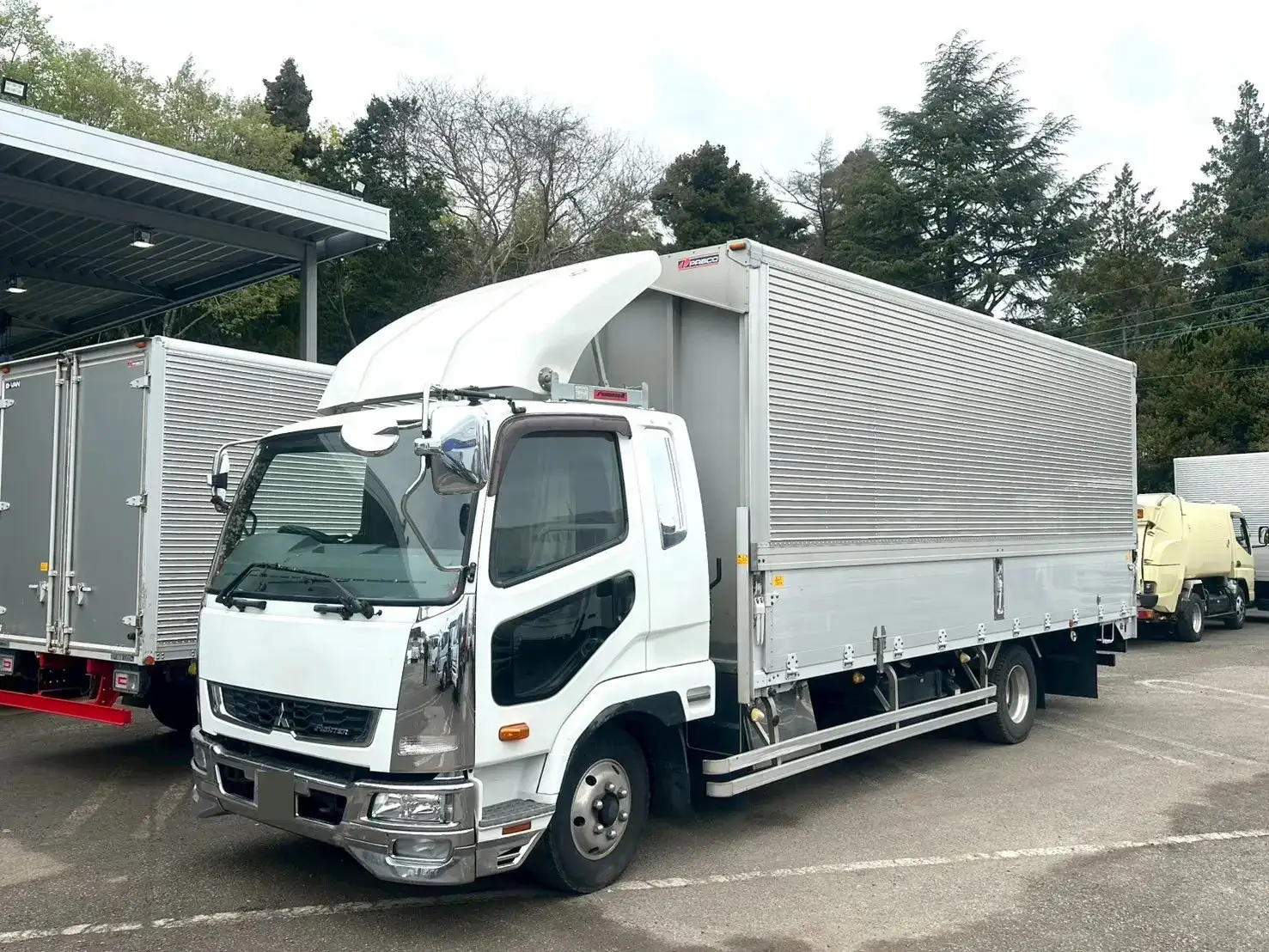 三菱 ファイター 中型/増トン ウイング パワーゲート エアサス の中古トラック【車両No.186088】