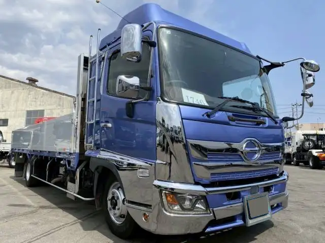 日野 レンジャー 中型/増トン 平ボディ アルミブロック エアサス の中古トラック【車両No.185928】