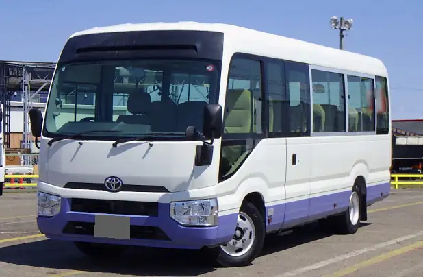 トヨタ コースター 小型 バス マイクロバス SKG-XZB70 の中古トラック【車両No.186072】