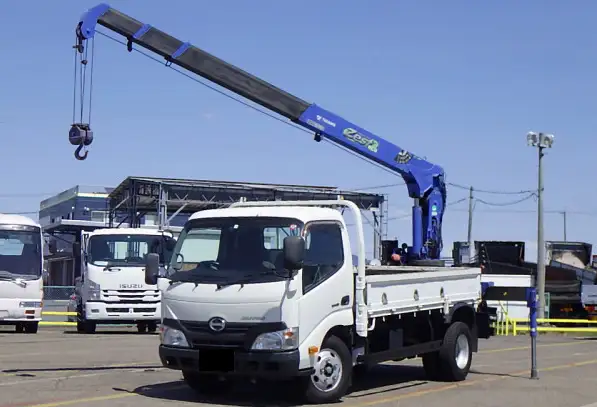 日野 デュトロ 小型 クレーン付 4段 ラジコン の中古トラック【車両No.186118】