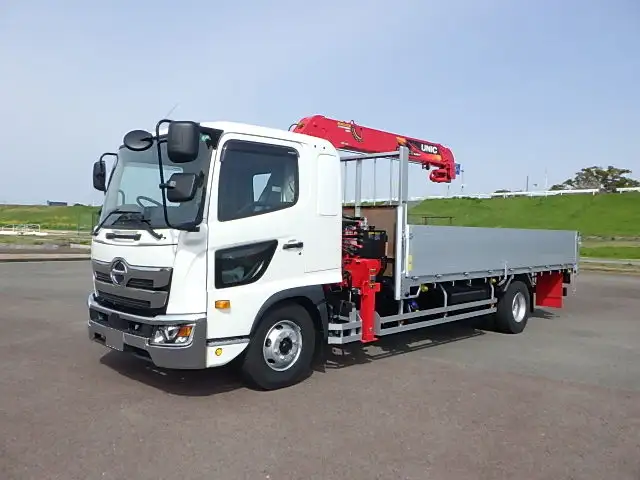 日野 レンジャー 中型/増トン クレーン付 アルミブロック 4段 の中古トラック【車両No.186157】