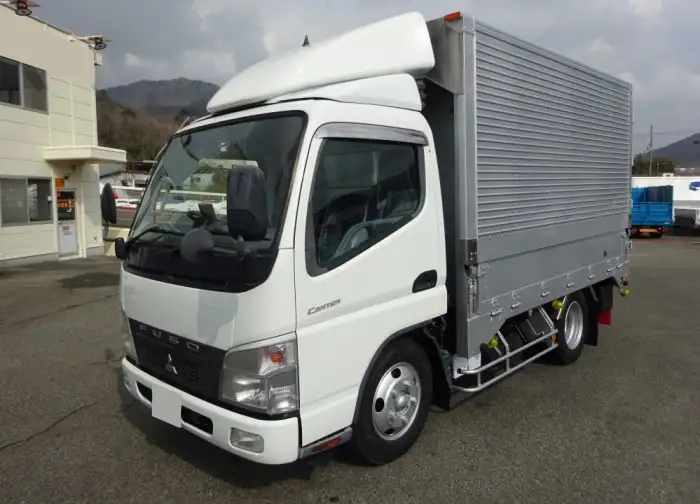 三菱 キャンター 小型 ウイング 床鉄板 PDG-FE74DV の中古トラック【車両No.186181】