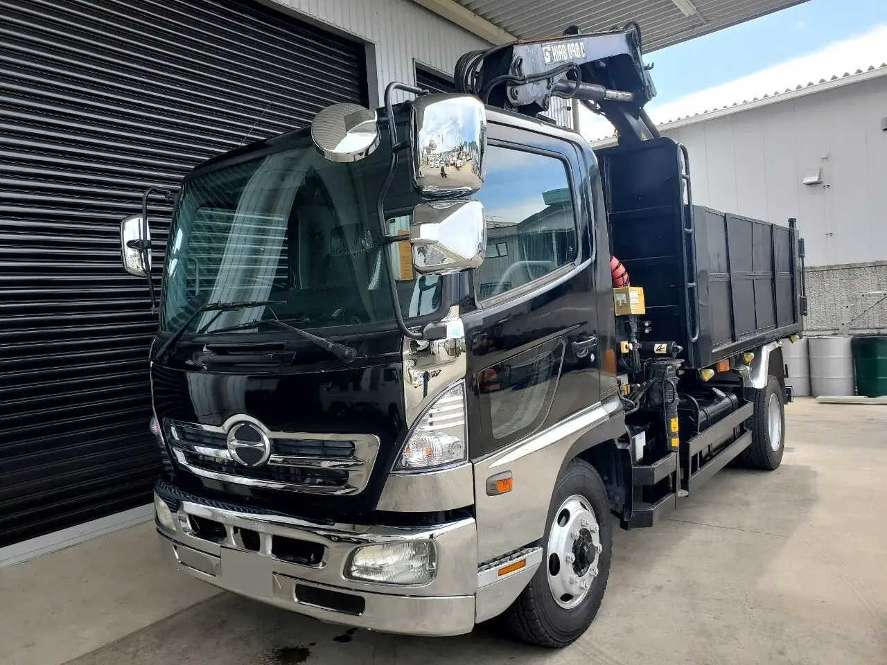 日野 レンジャー 中型/増トン ダンプ クレーン付き KS-FJ7JGFA の中古トラック【車両No.186112】
