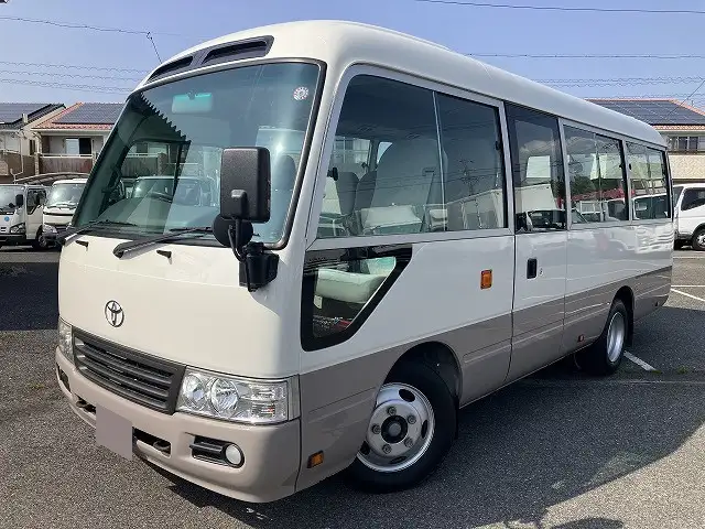 トヨタ コースター 小型 バス マイクロバス SKG-XZB40 の中古トラック【車両No.186193】
