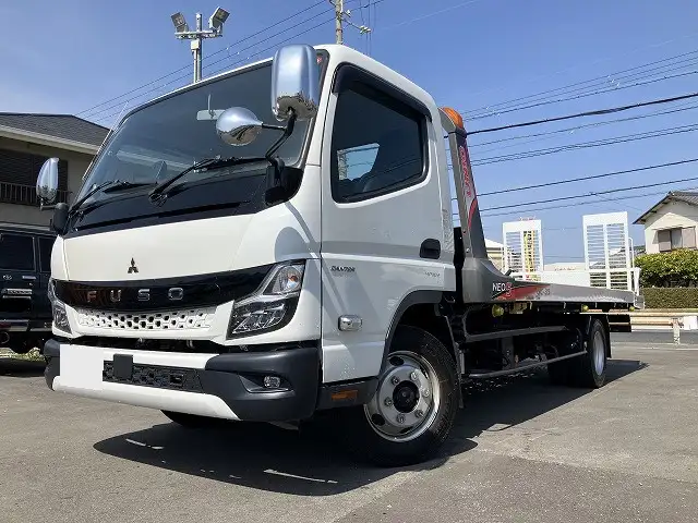 三菱 キャンター 小型 車両重機運搬 ラジコン ウインチ の中古トラック【車両No.186190】