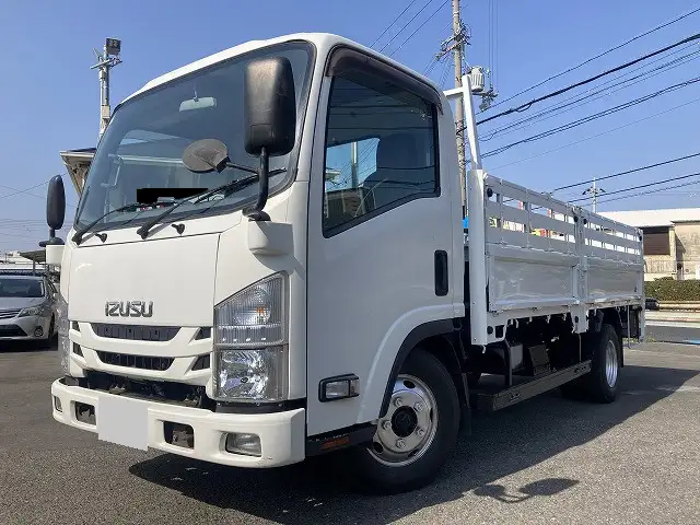 いすゞ エルフ 小型 平ボディ パワーゲート 床鉄板 の中古トラック【車両No.186187】