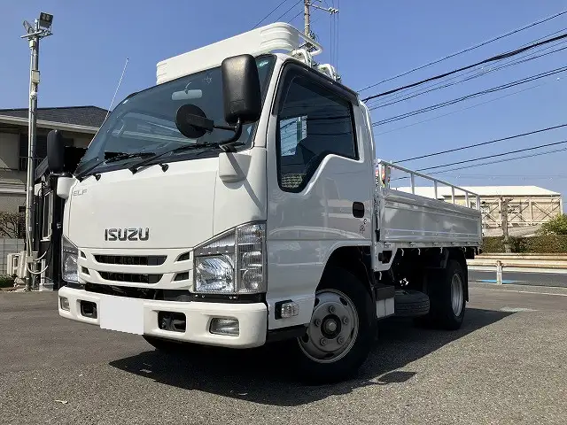 いすゞ エルフ 小型 平ボディ 床鉄板 2RG-NKR88A の中古トラック【車両No.186188】