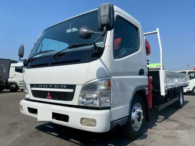 三菱 キャンター 小型 クレーン付 5段 ラジコン の中古トラック【車両No.186215】