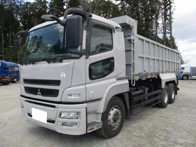 三菱 スーパーグレート 大型 ダンプ 土砂禁 ベッド の中古トラック【車両No.186433】