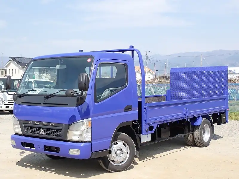 三菱 キャンター 小型 平ボディ パワーゲート 床鉄板 の中古トラック【車両No.186462】
