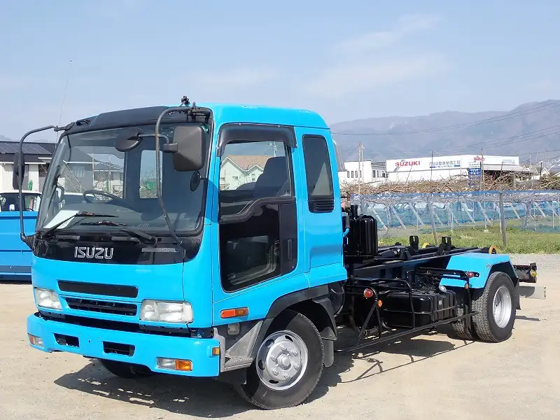 いすゞ フォワード 中型/増トン アームロール コンテナ付き ツインホイスト の中古トラック【車両No.186466】