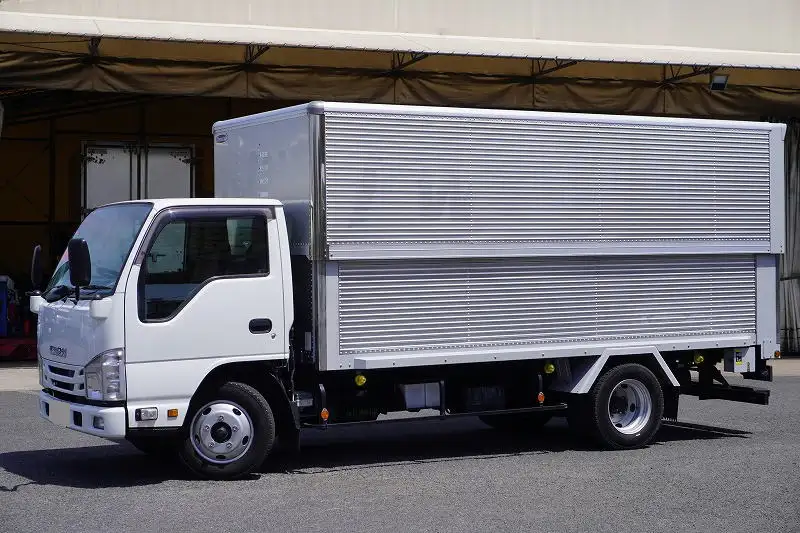 いすゞ エルフ 小型 アルミバン リンボー シャッター式 の中古トラック【車両No.186427】