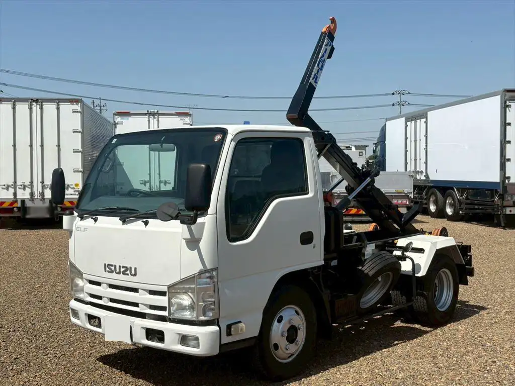 いすゞ エルフ 小型 アームロール ツインホイスト BKG-NKR85AN の中古トラック【車両No.186478】
