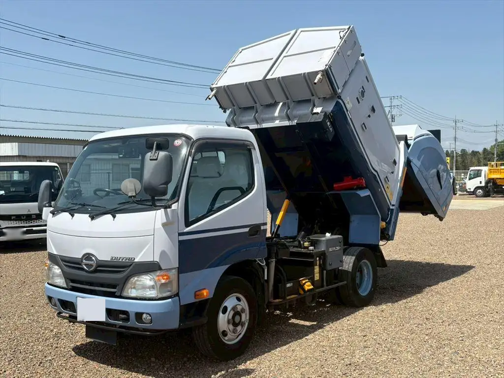 日野 デュトロ 小型 パッカー車 巻き込み式 回転ダンプ式 の中古トラック【車両No.186476】