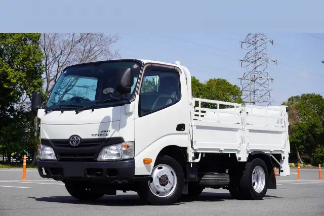 トヨタ トヨエース 小型 平ボディ パワーゲート 床鉄板 の中古トラック【車両No.186448】