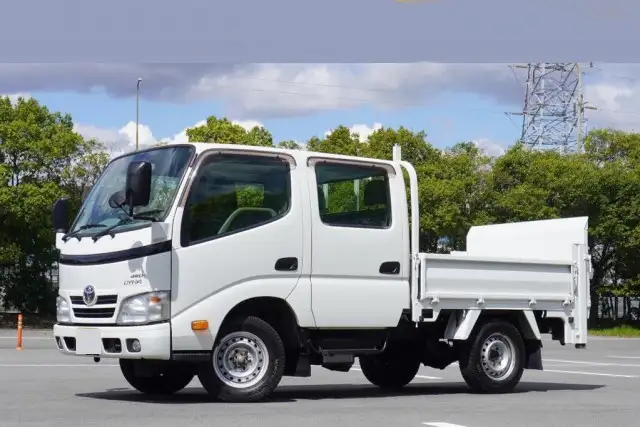 トヨタ ダイナ 小型 平ボディ Wキャブ パワーゲート の中古トラック【車両No.186450】