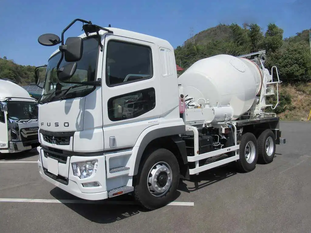 三菱 スーパーグレート 大型 ミキサー・ポンプ ベッド 2KG-FV70GX の中古トラック【車両No.186528】