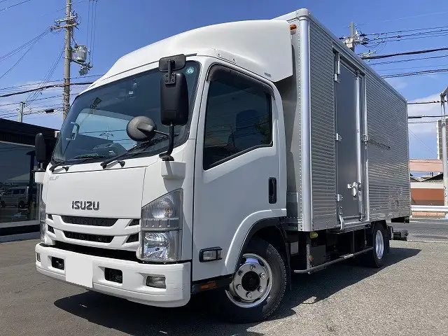 いすゞ エルフ 小型 アルミバン パワーゲート サイドドア の中古トラック【車両No.186509】