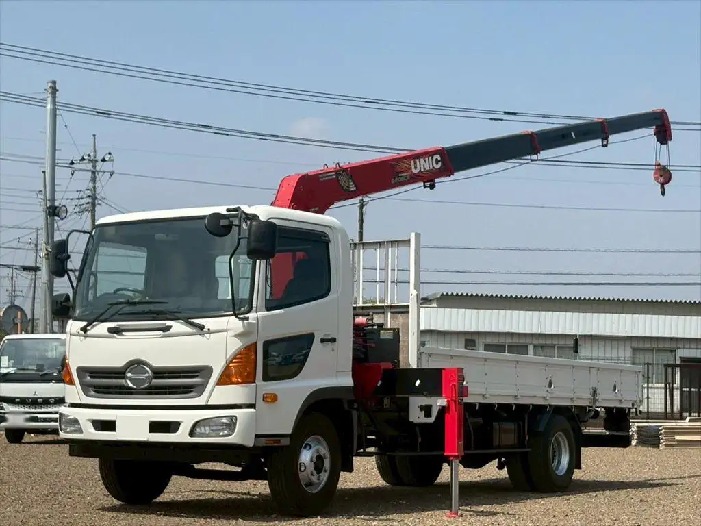 日野 レンジャー 中型/増トン クレーン付 4段 ラジコン の中古トラック【車両No.186557】