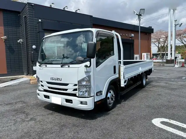 いすゞ エルフ 小型 平ボディ  H30 の中古トラック【車両No.186610】