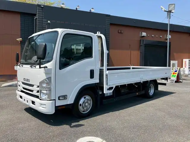 いすゞ エルフ 小型 平ボディ  H29 の中古トラック【車両No.186599】
