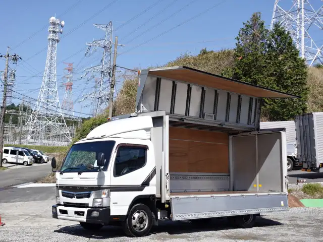 三菱 キャンター 小型 ウイング TPG-FEB90 H29 の中古トラック【車両No.186642】