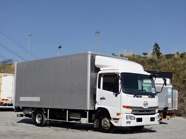 日産UD コンドル 中型/増トン アルミバン パワーゲート SKG-MK38L の中古トラック【車両No.186648】