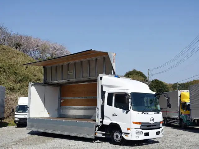 日産UD コンドル 中型/増トン ウイング パワーゲート ベッド の中古トラック【車両No.186623】