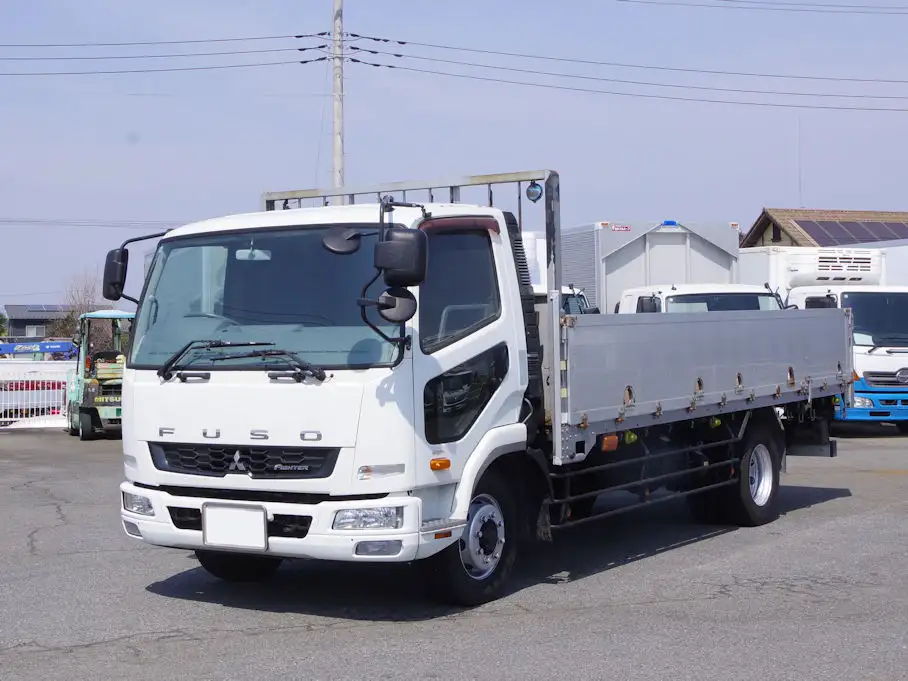 三菱 ファイター 中型/増トン 平ボディ 床鉄板 アルミブロック の中古トラック【車両No.186551】