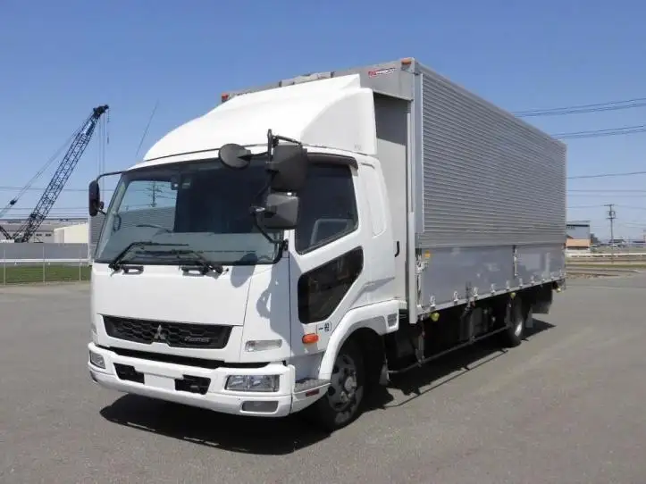 三菱 ファイター 中型/増トン ウイング エアサス ベッド の中古トラック【車両No.186550】
