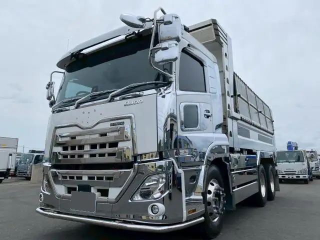 日産UD クオン 大型 ダンプ コボレーン ベッド の中古トラック【車両No.186630】