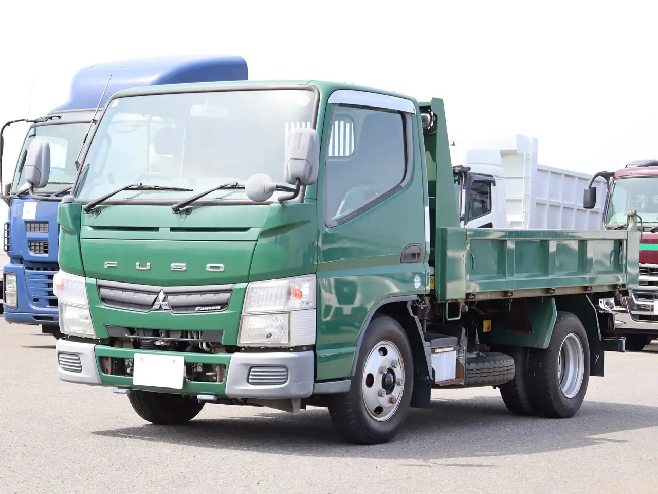 三菱 キャンター 小型 ダンプ 強化 SKG-FBA60 の中古トラック【車両No.186503】