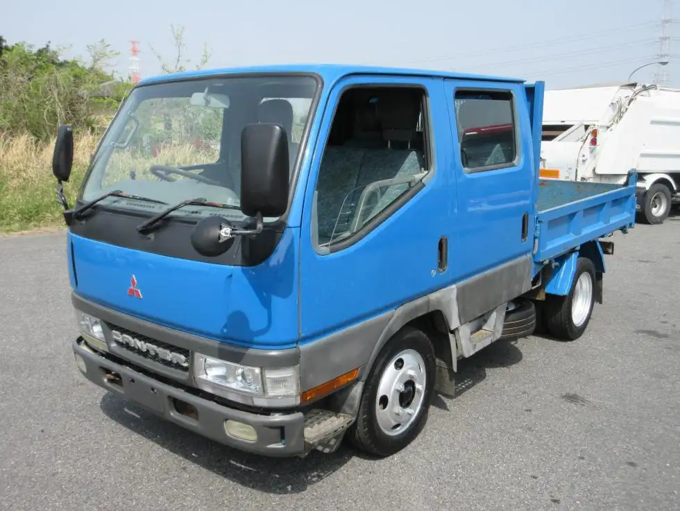 三菱 キャンター 小型 ダンプ Wキャブ KK-FE51EBD の中古トラック【車両No.186688】