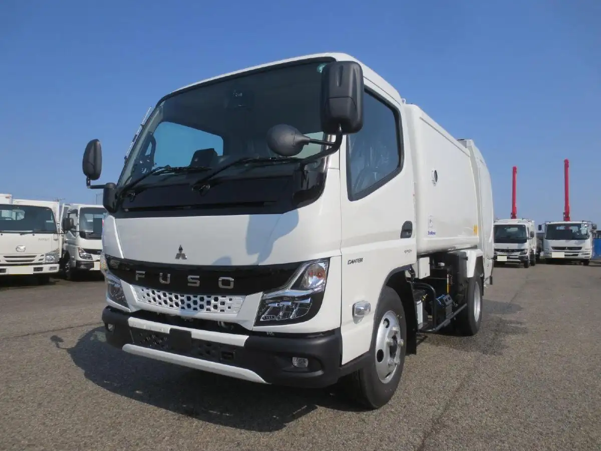三菱 キャンター 小型 パッカー車 巻き込み式 回転ダンプ式 の中古トラック【車両No.186663】