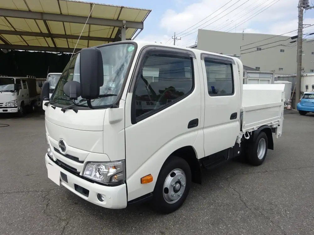 日野 デュトロ 小型 平ボディ Wキャブ パワーゲート の中古トラック【車両No.186724】