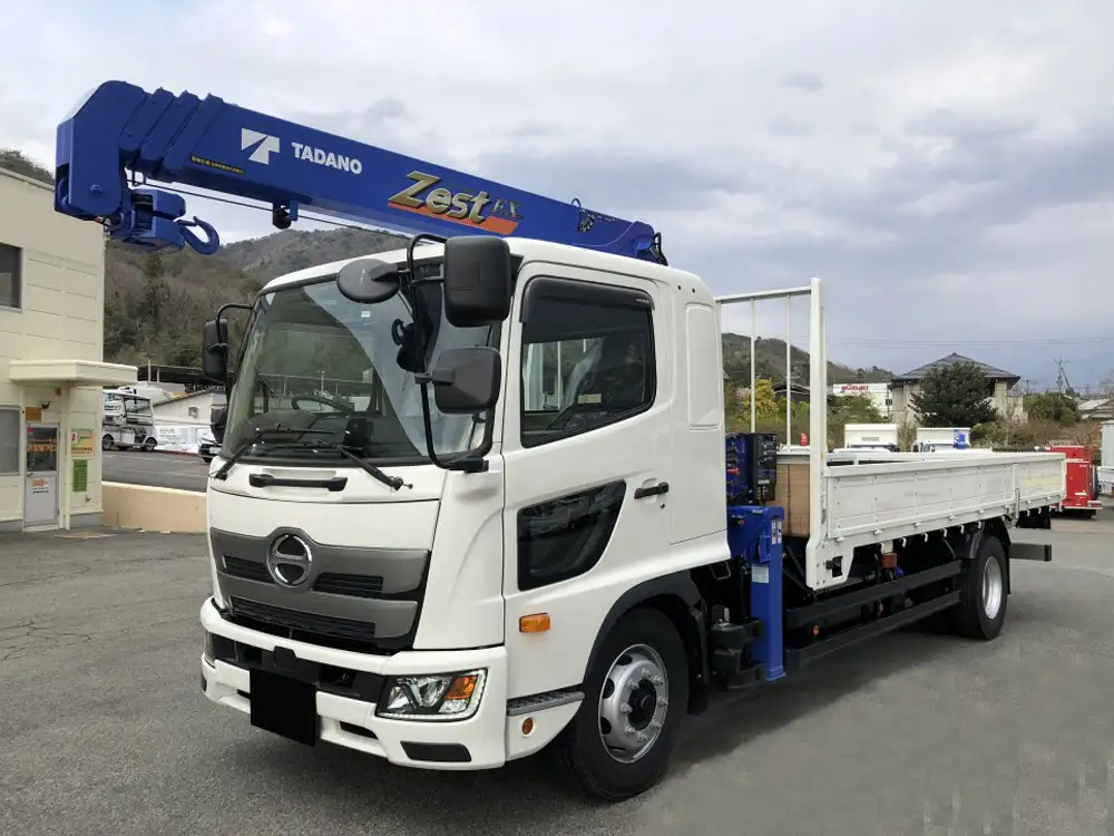 日野 レンジャー 中型/増トン クレーン付 4段 ラジコン の中古トラック【車両No.186732】